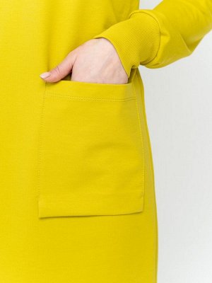 Платье жен.арт.223/1-6,шартрез желтый