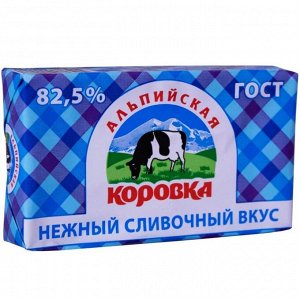 Спред "Экомилк", с змж, 180г Альпийская коровка 82,5%