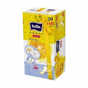 Прокладки Bella ежедневн. Panty Aroma Energy по 50+10 шт.