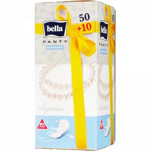 Прокладки Bella ежедневн. Panty Sensitive elegance  50+10 шт.