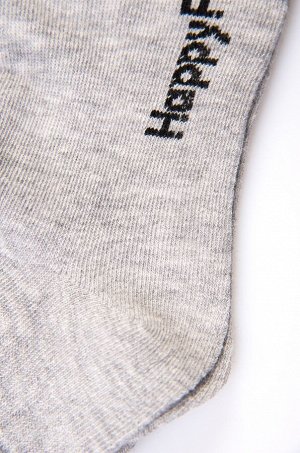 Носки Цвет: св.серыймеланж; Состав: 85% хлопок, 10% полиамид, 5% эластан; Страна: Узбекистан; Мин. заказ: по 6 пар
Однотонные носки.
Продаются по 6 пар. Цена указана за 1 пару. Высота паголенка 10,5 с