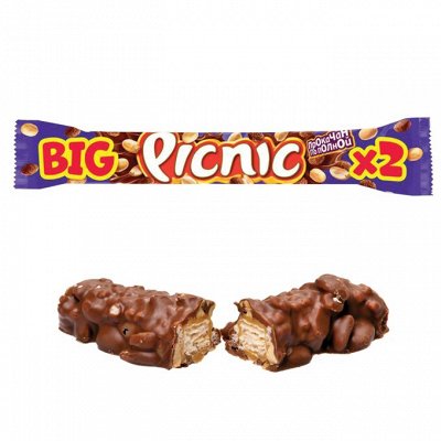 💣 Бомбические цены на первоклассный шоколад — Батончики PICNIC