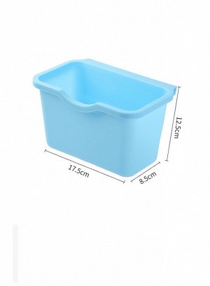 Подвесная корзина для мусора, цвет голубой