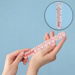 Пилка-наждак «Ты прекрасна», на блистере, абразивность 200/240, 18 см