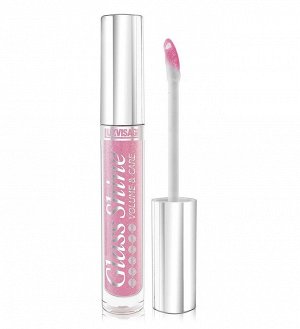 LUXVISAGE Блеск для губ Glass Shine, тон 8 натуральный розовый