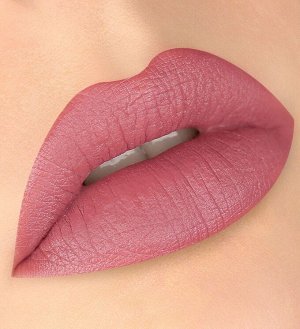 LUXVISAGE Блеск для губ PIN-UP ultra matt, тон 19 пыльная роза