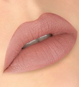 LUXVISAGE Блеск для губ PIN-UP ultra matt, тон 20 песочо-розовый