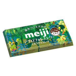 Шоколад MEIJI Агро-лесной молочный 45 гр
