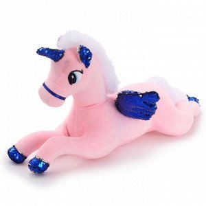 Мягкая игрушка «Единорог Петси» розовый, 60 см