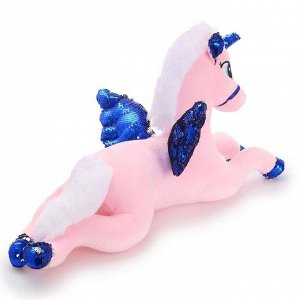 Мягкая игрушка «Единорог Петси» розовый, 60 см