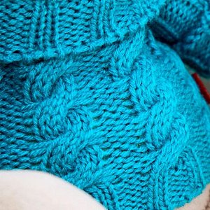 Мягкая игрушка «Зайка Ми в голубом свитере», 23 см