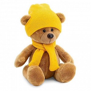 Мягкая игрушка «Медведь Топтыжкин» шапка, шарф, цвет коричневый 25 см