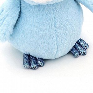 Мягкая игрушка «Совёнок» цвет голубой 35 см