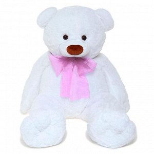 Мягкая игрушка «Медведь Илюша», цвет белый, 120 см
