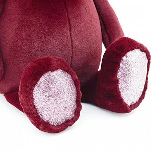 Мягкая игрушка «Медвежонок», цвет бордовый, 35 см