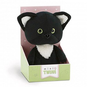 Мягкая игрушка « Чёрный котёнок», 20 см