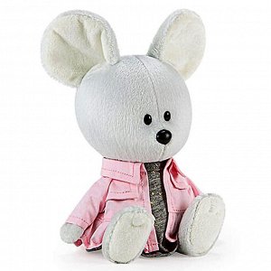 Мягкая игрушка «Мышка Пшоня в сером платье и курточке», 15 см