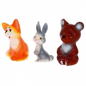 Набор резиновых игрушек «Животные леса»
