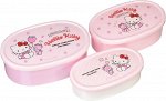 SANRIO Hello Kitty Lunch Box Set - набор из 3-х ланчбоксов