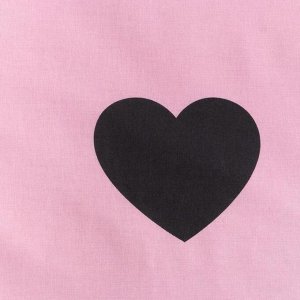 Постельное белье Этель 2 сп Pink heart 175*215 см, 200*220 см,70*70 см -2 шт