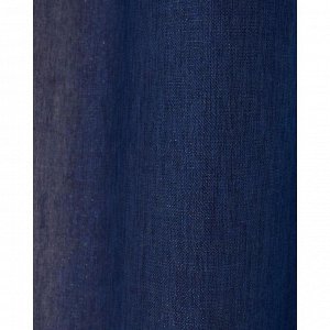 Штора портьерная Этель"Блеск"цв.синий 140х250 см