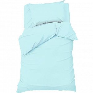 Постельное белье 1,5 сп Soft blue 143х215 см, 150х214 см, 50х70 см -1 шт