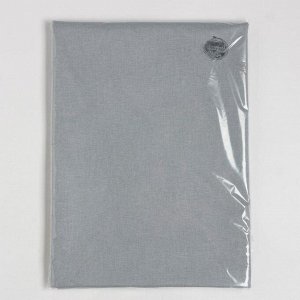 Простыня Grey, 150х214 см, 100 % хлопок, поплин