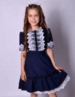 Школьное платье: Софи синее