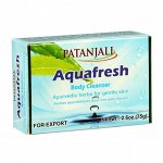 Мыло травяное Patanjali, аква фреш, 75 г