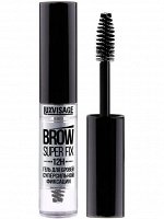 LUXVISAGE Гель для бровей суперсильной фиксации BROW SUPER FIX 12H, 6 мл