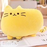 Мягкая игрушка &quot;Котооблако&quot; желтый, 40см