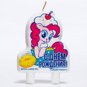 Свеча в торт "С Днем Рождения", Little Pony