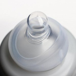 Бутылочка для кормления с широким горлышком, 250 мл. ZOO, цвет МИКС