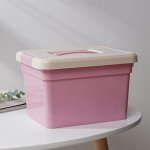 Контейнер для хранения с крышкой Kid&#039;s Box, 5 л, 26?20?16 см, цвет МИКС