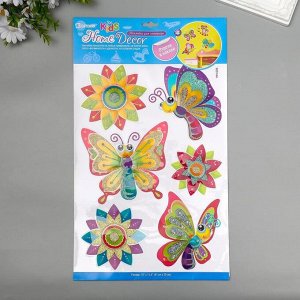Декоративные наклейки Hoom Decor "Бабочки" 29х41 см