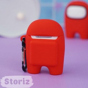 Чехол для AirPods Pro 3 "Among Us" красный