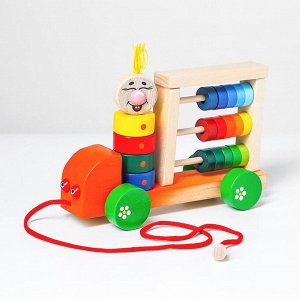 Логическая игрушка «Автомобиль палитра»