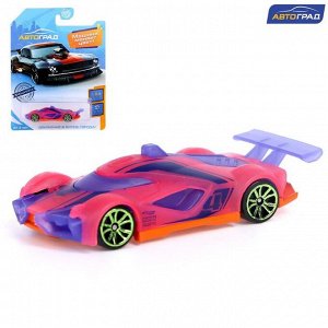 Машина металлическая Hot Cars, меняет цвет, масштаб 1:64, МИКС