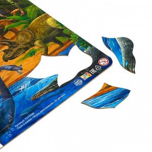 Пазл в рамке «Эпоха динозавров», 42 детали
