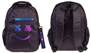 Рюкзак школьный "BASIC STYLE.SMILE" 41х30х15 см (067419) 65093 Хатбер {Китай}