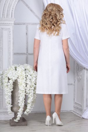 Блуза, платье Ninele 5834 белый