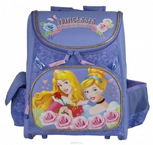 Ранец школьный Kinderline "Princess", цвет: сиреневый _стр., 360х260х170мм, _