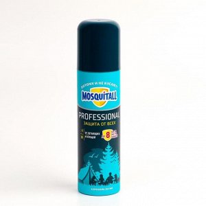 Аэрозоль от летающих насекомых и клещей репеллентный "Mosquitall", 150 мл