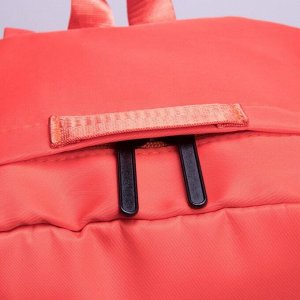 Рюкзак L-209366, 30*14*40, сумка, отд на молнии, 4 н/кармана, коралловый
