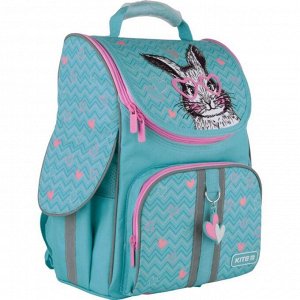 Ранец Стандарт, Kite 501, 35 х 25 х 13 см, Cute Bunny