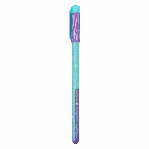 Ручка шариковая HappyWrite "Зефирные животные.Единорог и радуга", 0,5 мм, синие чернила