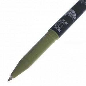 Ручка шариковая PrimeWrite "Чертежи.Танк", 0,7 мм, синие чернила на масляной основе
