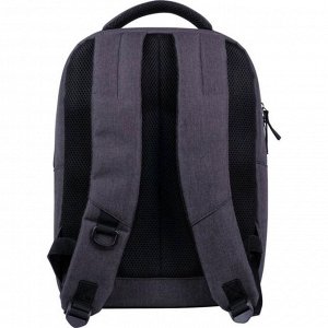 Рюкзак молодежный, GoPack 144, 41x29x12 см, эргономичная спинка, серый