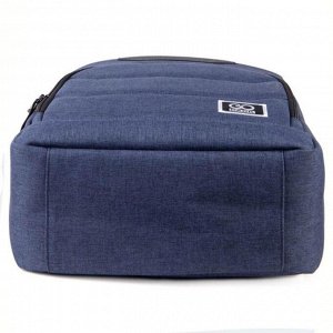 Рюкзак молодежный, GoPack 144, 41x29x12 см, эргономичная спинка, синий