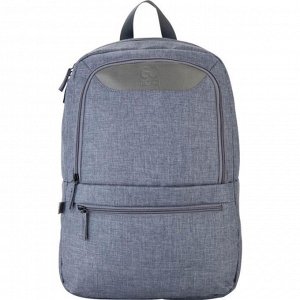 Рюкзак молодежный, GoPack 119, 43.5x30x11 см, эргономичная спинка, синий